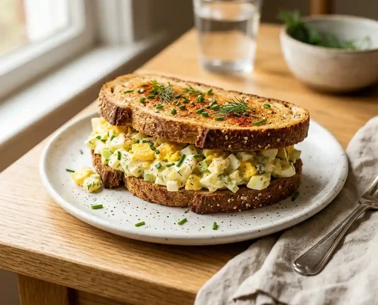 Classic Egg Salad Sandwich Recipe