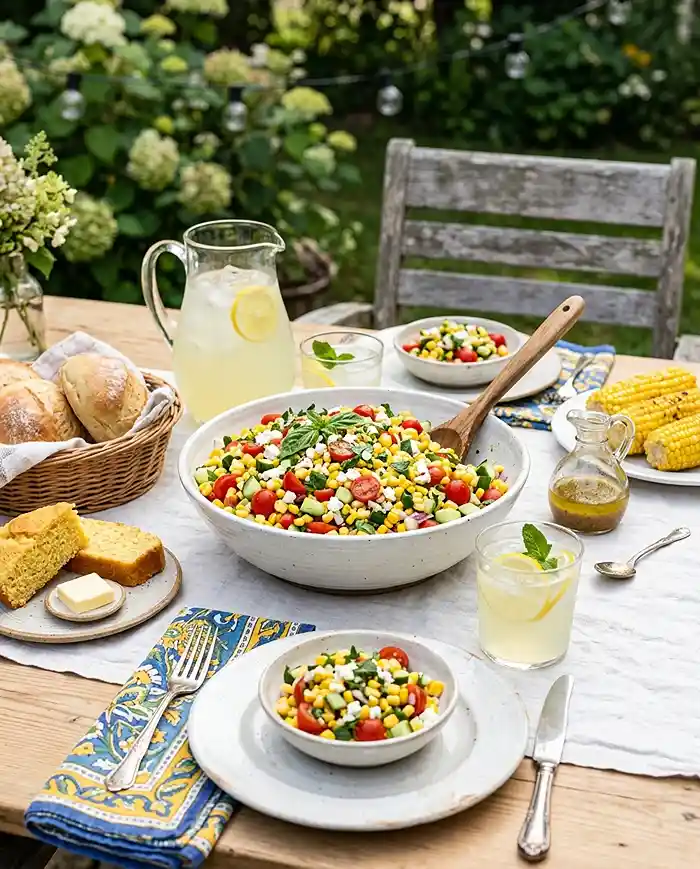 Corn And Veggie Salad