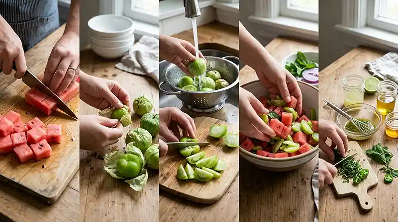 Fresh Watermelon Summer Salad