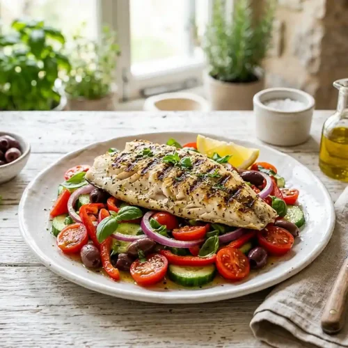 Good Friday Fish Salad (Greek Style)