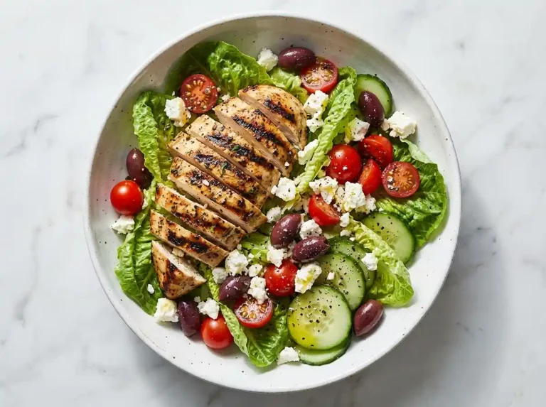 Greek Salad with Chicken