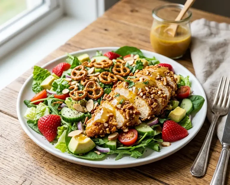 Honey Mustard Pretzel Chicken Salad