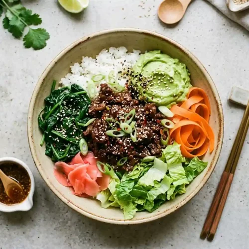 Korean Bulgogi Salad Bowl