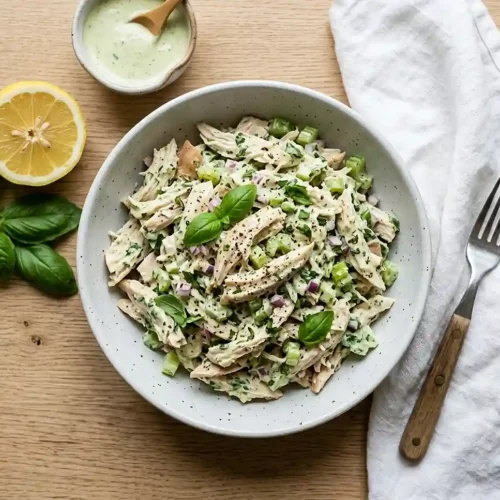 Lemon Basil Rotisserie Chicken Salad 5 Lemon Basil Rotisserie Chicken Salad