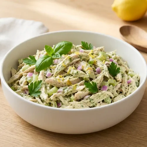 Lemon Herb Rotisserie Chicken Salad