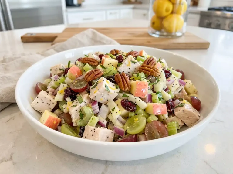 Lemon Poppy Seed Chicken Salad
