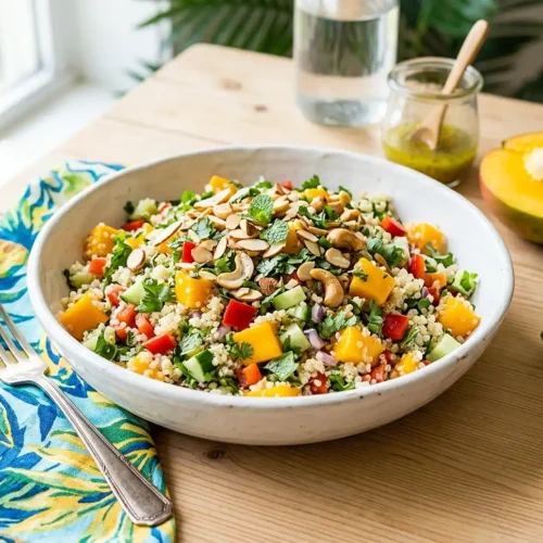 Mango Quinoa Salad 5 Mango Quinoa Salad