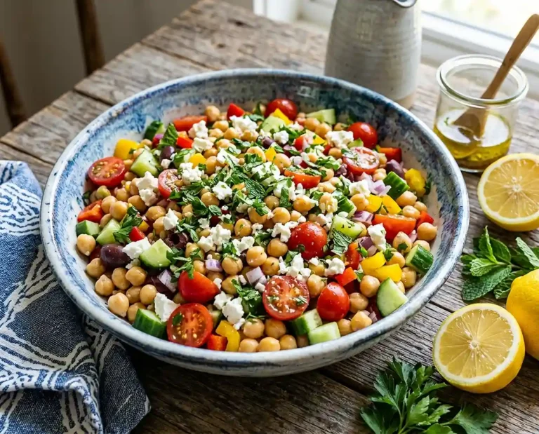 Mediterranean Chickpea Salad