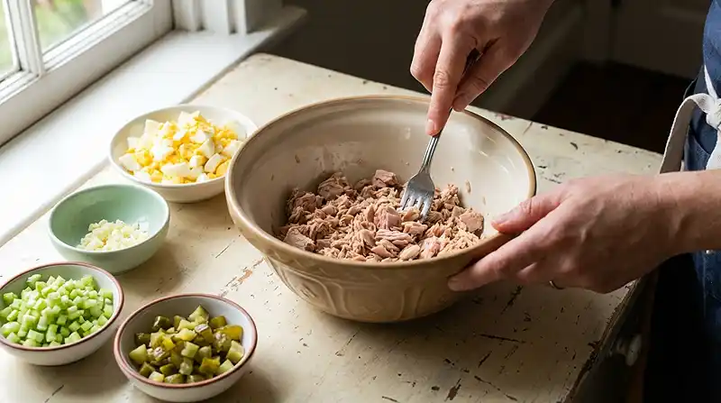 Southern Tuna Salad with Egg 3 Paula Deen Tuna Salad