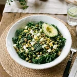 Pistachio and Massaged Kale Saint Patrick's Salad