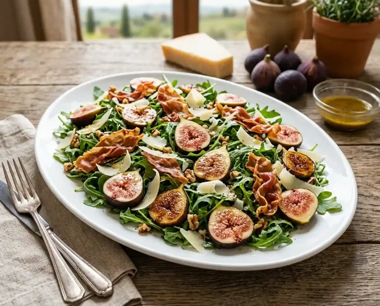 Prosciutto and Fresh Fig Arugula Salad