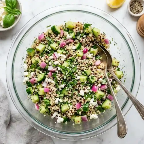 Quinoa Cucumber Salad
