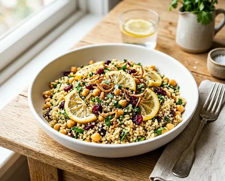 Quinoa Salad with Preserved Lemon