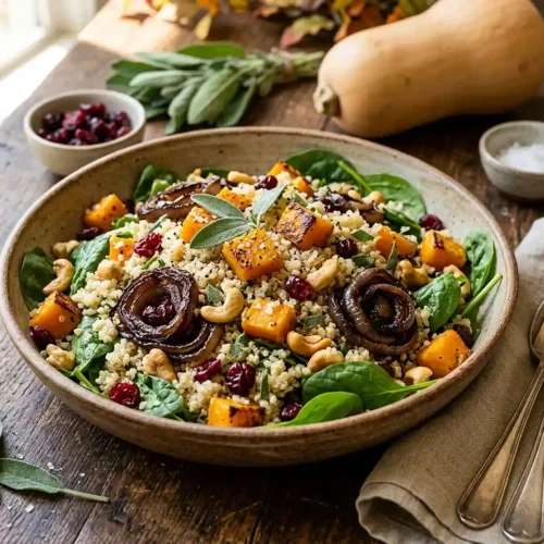 Quinoa Salad with Roasted Squash