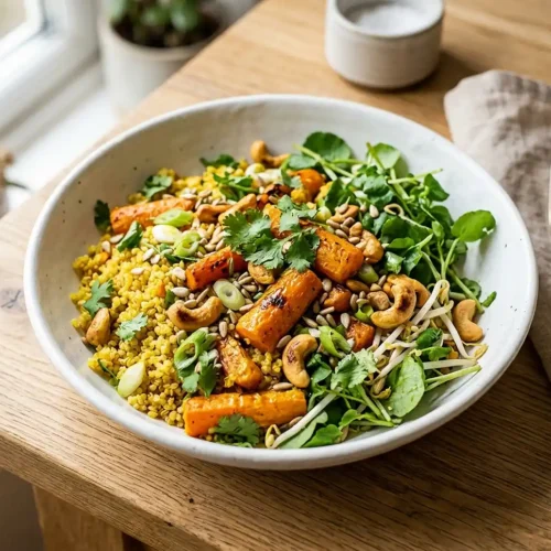 Roasted Carrot and Quinoa Salad