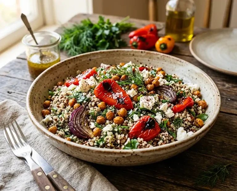 Roasted Red Pepper Salad
