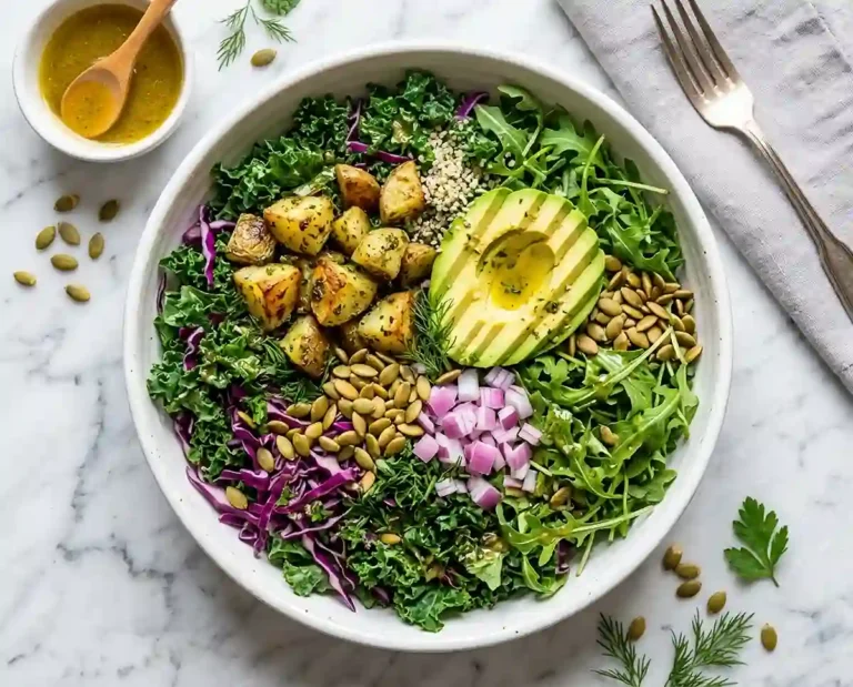 Shamrock Green Goddess Detox Salad