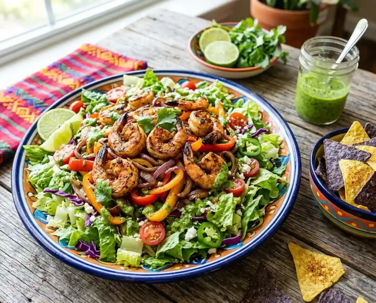 Shrimp Fajita Salad