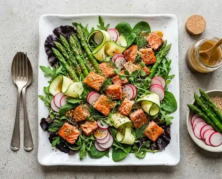 Smoked Salmon Asparagus Salad