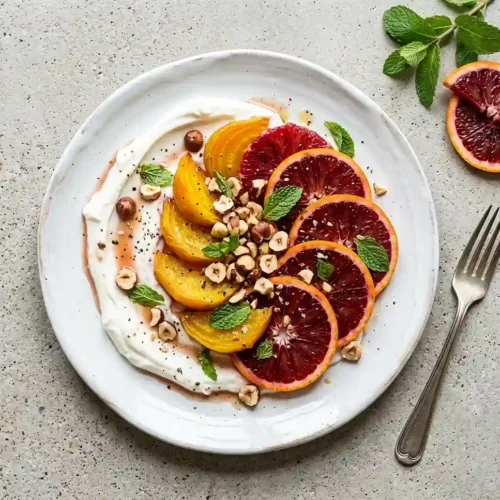 Spring Beet and Blood Orange Citrus Salad