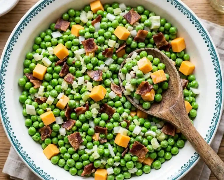 Spring Green Pea Bacon Salad
