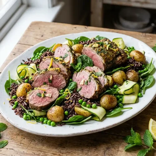 Spring Lamb Salad