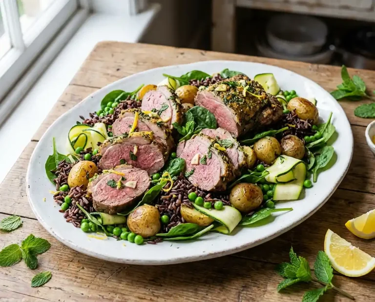 Spring Lamb Salad