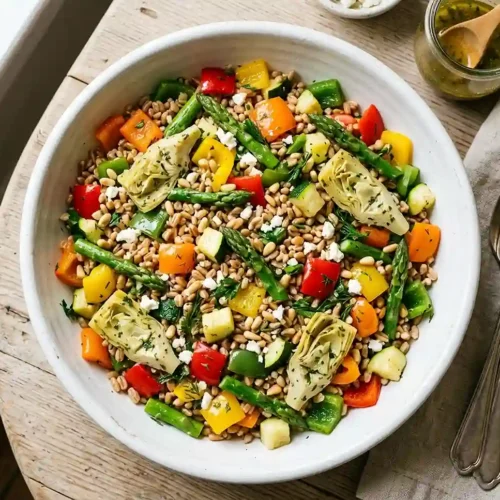 Spring Rainbow Salad