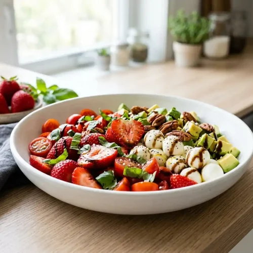 Strawberry Salad with Balsamic