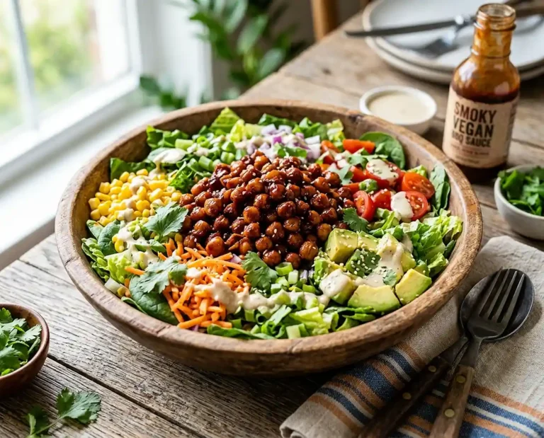 Vegan BBQ Chickpea Salad