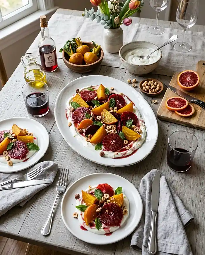 blood orange salad