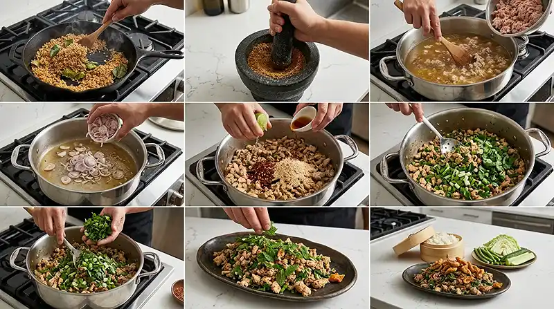 ground chicken salad