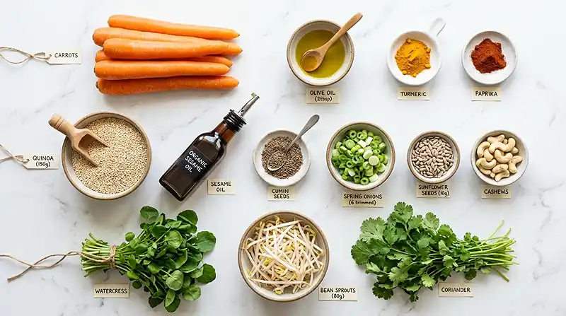 harissa carrot salad