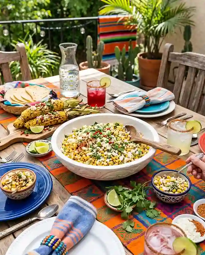 mexican corn chopped