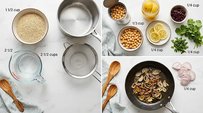 preserved lemon quinoa