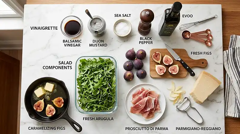 prosciutto fig salad