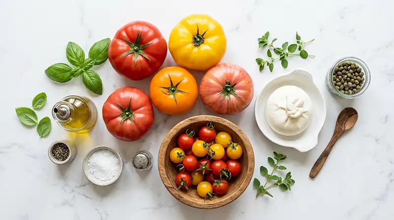 roasted tomato burrata