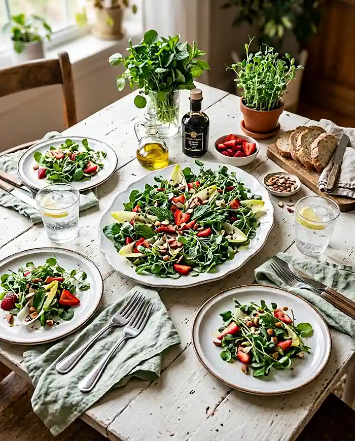 seasonal spring salad