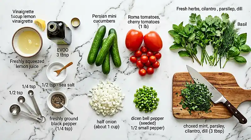 shirazi salad recipe