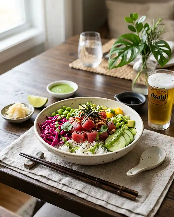Poke Bowl Salad 4 sushi bowl salad