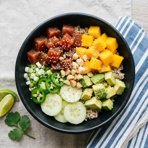 Ahi Poke Mango Bowl