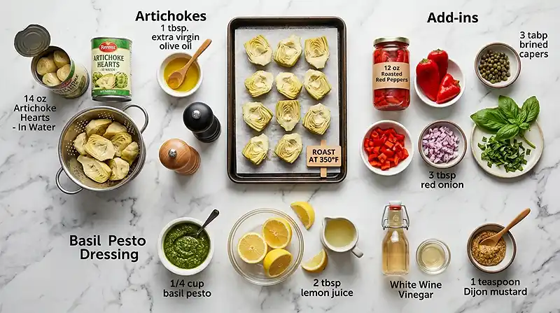 Artichoke Heart Salad Recipe