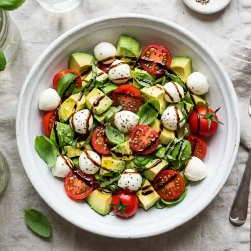 Avocado Caprese Salad