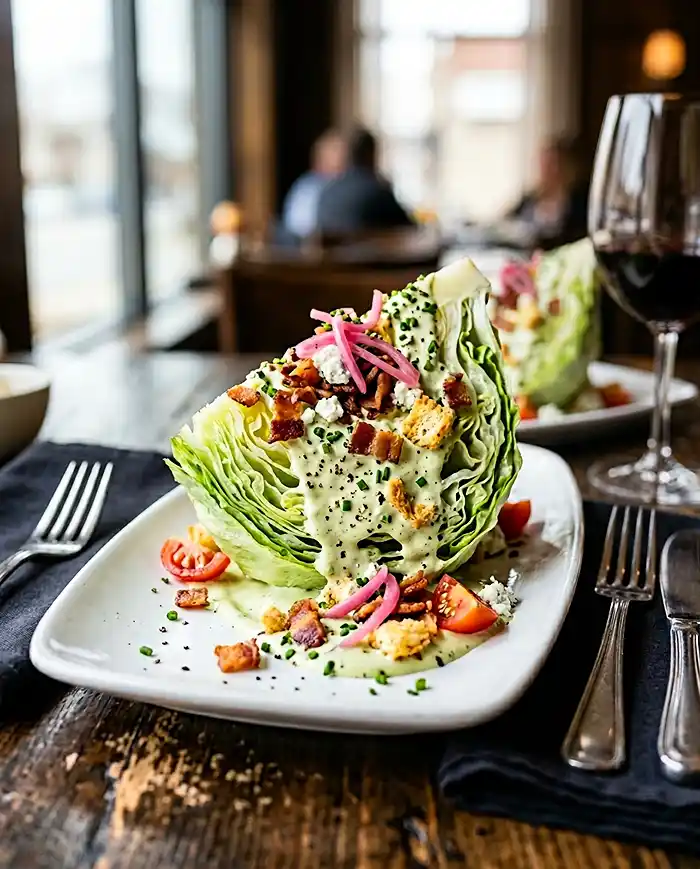 Avocado Ranch Wedge Salad