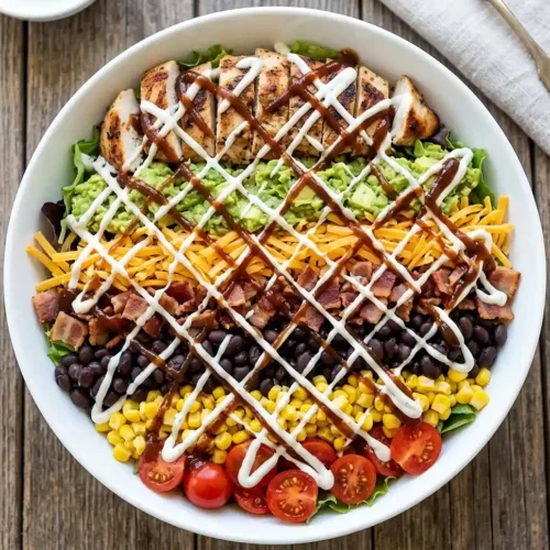 BBQ Ranch Chicken Cobb Salad 5 BBQ Ranch Chicken Cobb Salad