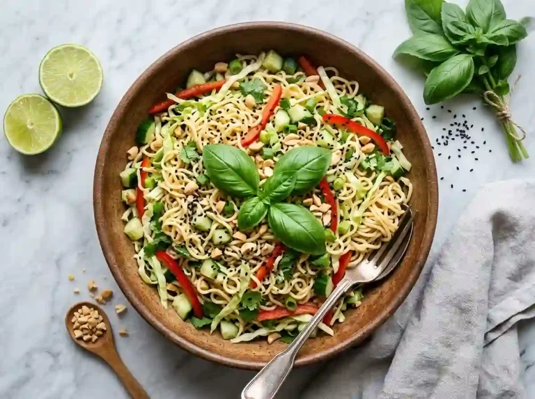 Cold Ramen Noodle Salad