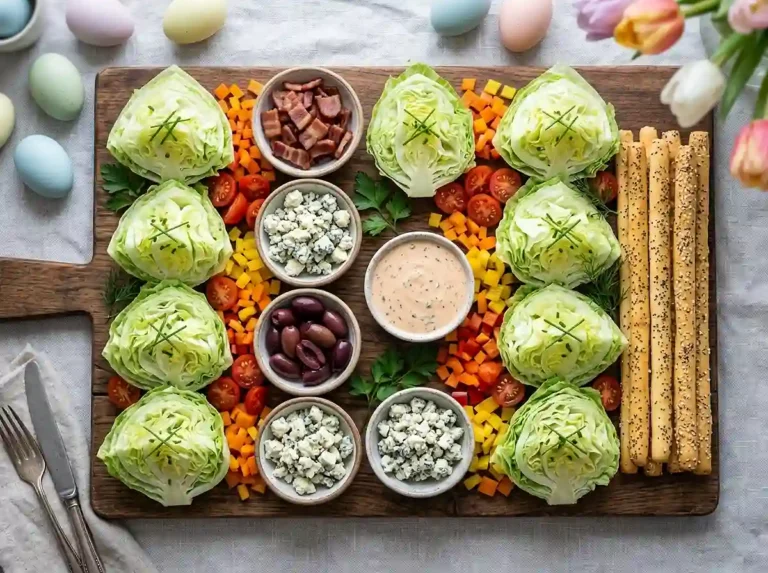 Easter Wedge Salad Board