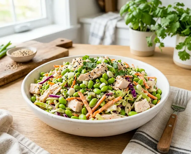 Edamame Chicken Salad