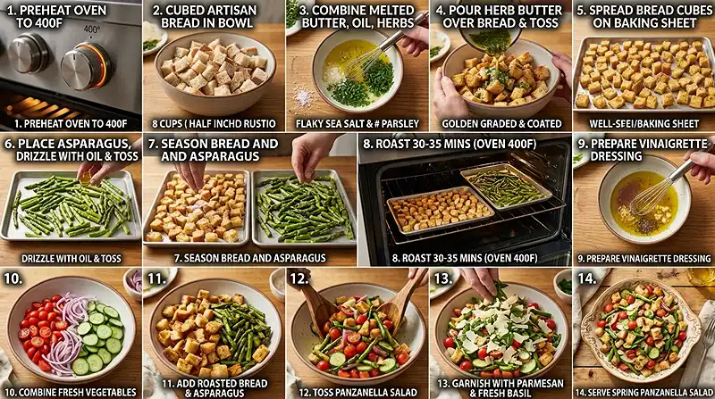 Fresh Spring Panzanella