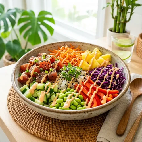 Hawaiian Poke Bowl 5 Hawaiian Poke Bowl